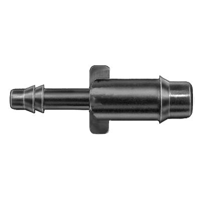 Au-ve-co® 12936 Straight Connector, 1/8 in 1/4 in, Nylon