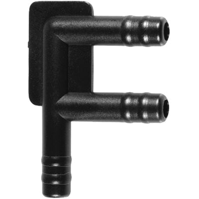 Au-ve-co® 12940 F-Connector, 3/16 in 3/16 in 3/16 in, Nylon