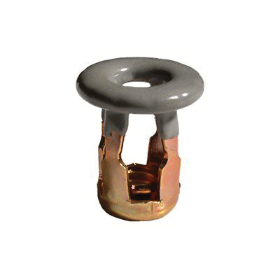 Au-ve-co® 12995 Expansion Nut With Sealer, System of Measurement: Imperial, 1/4-20 Thread, Zinc