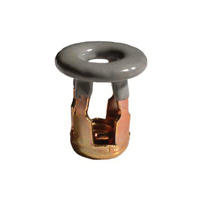 Au-ve-co® 12996 Expansion Nut With Sealer, System of Measurement: Imperial, 1/4-20 Thread, Zinc