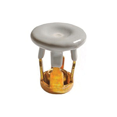 Au-ve-co® 12999 Expansion Nut With Raintite Sealer, System of Measurement: Metric, M6x1 Thread, Zinc