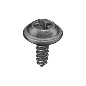 Au-ve-co® 13025 Tapping Screw, System of Measurement: Imperial, #8 Thread, 1/2 in L, Washer Head, Phillips® Drive