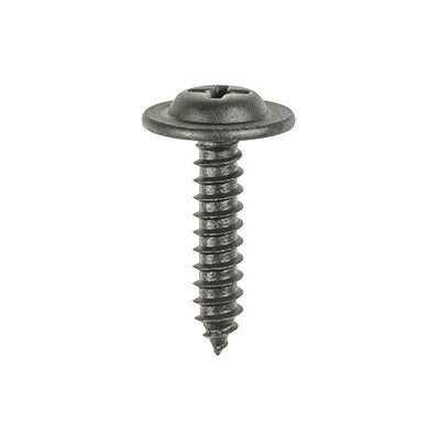 Au-ve-co® AP13026 Tapping Screw, System of Measurement: Imperial, #8 Thread, 3/4 in L, Washer Head, Phillips® Drive
