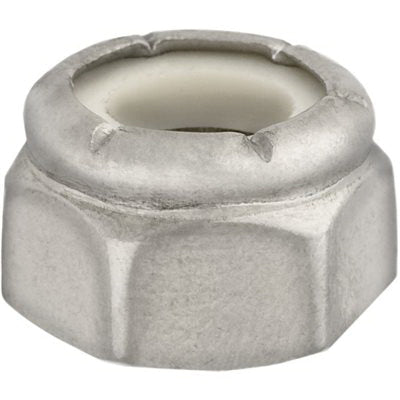 Au-ve-co® 13246 Insert Lock Nut, 1/2-13 Thread, Stainless Steel