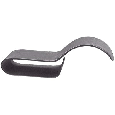 Au-ve-co® 1340 Wire Loom Clip, 1/4 in Conduit/Cable, Metal, Black