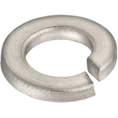 Au-ve-co® 13401 Medium Split Lock Washer, #8 Trade, 19/64 in Dia, Stainless Steel