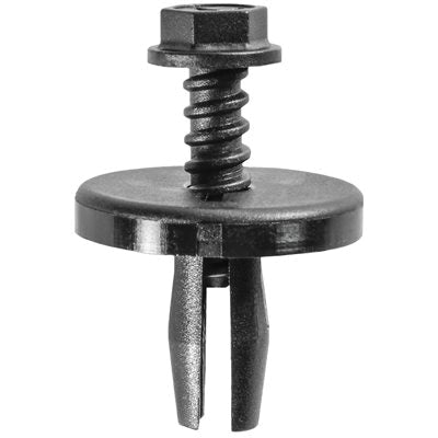 Au-ve-co® 13469 Screw-Type Under Hood Retainer, System of Measurement: Imperial, Nylon