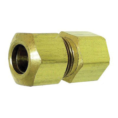 Au-ve-co® 134 Connector, 1/8 in Compression Tube x 1/8 in MNPT, Brass