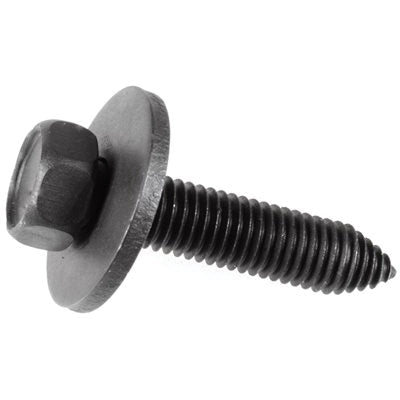 Au-ve-co® 13620 Body Bolt, System of Measurement: Metric, M10x1.5 Thread, 45 mm L, Hex, Sems® Head, 15 mm Head