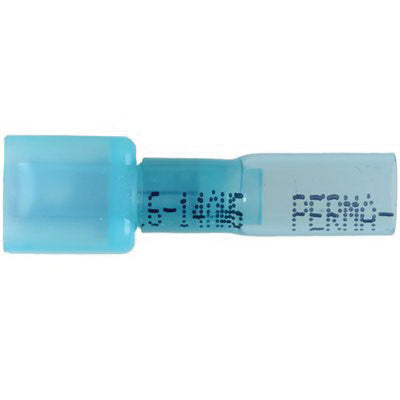 Au-ve-co® 13673 Crimp and Seal Male Terminal, 16 to 14 AWG Wire, 1/4 in Stud