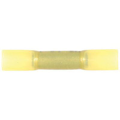 Au-ve-co® 19262 Crimp and Seal Butt Connector, Yellow