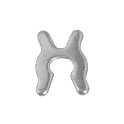 Au-ve-co® 13698 X Washer, 9/32 in Dia Shaft, 0.075 in Thick, Zinc-Plated