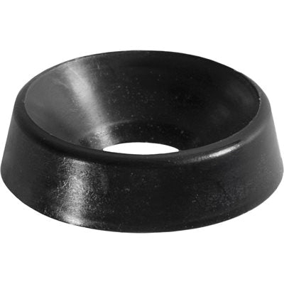 Au-ve-co® 13723 Countersunk Finishing Washer, #12, 0.225 in ID, 0.609 in OD, 0.16 in Thick, 82 deg Countersink, Nylon