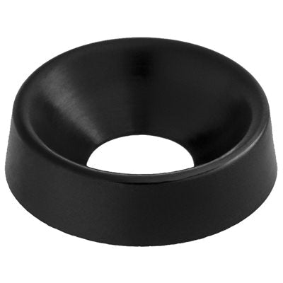 Au-ve-co® 13725 Countersunk Finishing Washer, #14, 0.251 in ID, 0.683 in OD, 0.183 in Thick, 82 deg Countersink, Nylon