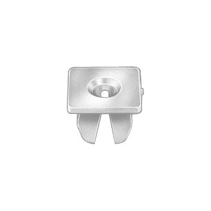 Au-ve-co® 13930 Nut, System of Measurement: Imperial, #8 Thread, Nylon
