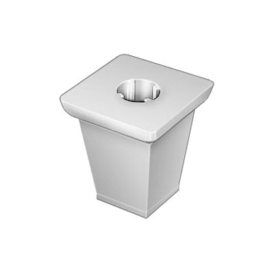 Au-ve-co® 13931 Screw Grommet, Nylon, White