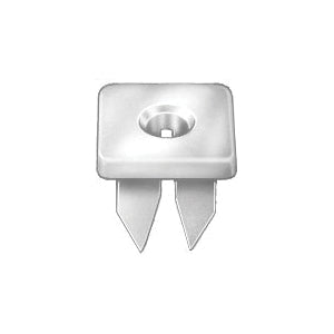 Au-ve-co® 13932 Nut, System of Measurement: Imperial, #10 Thread, Nylon