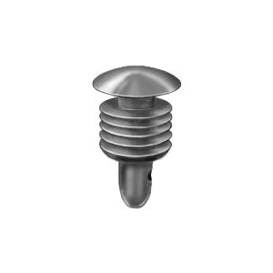Au-ve-co® 14006 Single Head Molding Retainer, System of Measurement: Imperial, Nylon