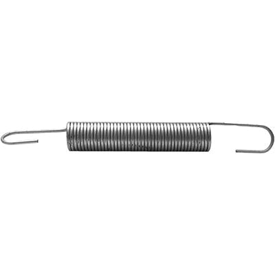 Au-ve-co® 14098 Universal Spring, 4-3/8 in OAL, 1/2 in OD, 2-Hooks End, Galvanized