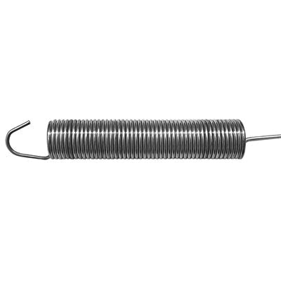 Au-ve-co® 14103 Universal Spring, 17-1/2 in OAL, 3/4 in OD, 1-Loop, 1-Straight End, Galvanized