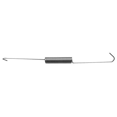 Au-ve-co® 14104 Universal Spring, 8-1/4 in OAL, 7/16 in OD, 2-Hooks End, Galvanized