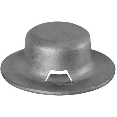 Au-ve-co® 14173 Fastener Washer Cap, System of Measurement: Imperial, 7/16 in Thread, 0.504 in OD, 0.328 in H, Steel