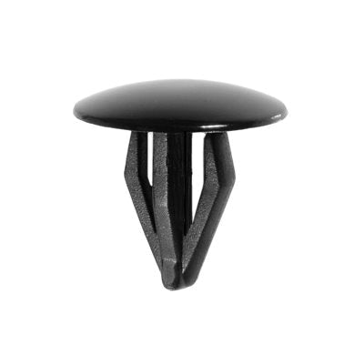 Au-ve-co® 14323 Single Head Retaining Clip, System of Measurement: Metric, Nylon