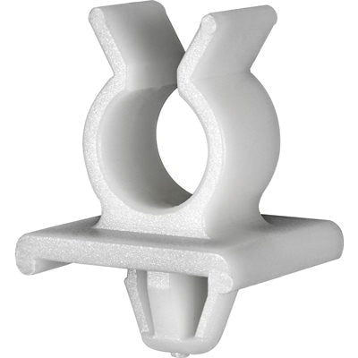 Au-ve-co® 14345 Hood Prop Rod Clip, Nylon, White