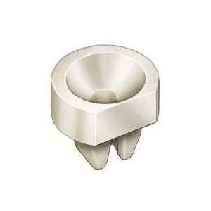Au-ve-co® 14364 Nut, System of Measurement: Imperial, #8 Thread, Nylon
