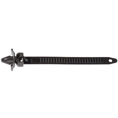 Au-ve-co® 14376 Releasable Cable Strap, 110 mm L, Nylon, 25 mm Max Bundle Dia