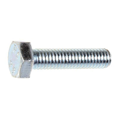 Au-ve-co® 14410 Cap Screw, M6x1 Thread, Full, Regular Thread, 25 mm OAL, Alloy Steel, Zinc-Plated, 8.8 Grade