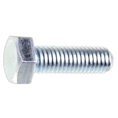 Au-ve-co® 14421 Cap Screw, M8x1.25 Thread, Full, Regular Thread, 25 mm OAL, Alloy Steel, Zinc-Plated, 8.8 Grade