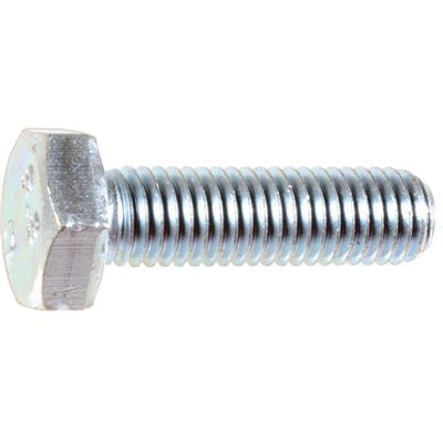 Au-ve-co® 14433 Cap Screw, M10x1.5 Thread, Full, Regular Thread, 35 mm OAL, Alloy Steel, Zinc-Plated, 8.8 Grade