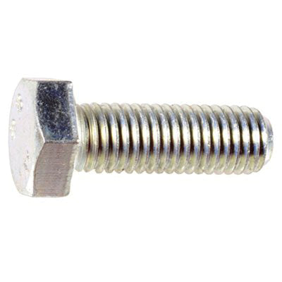 Au-ve-co® 14442 Cap Screw, M12x1.75 Thread, Full, Regular Thread, 35 mm OAL, Alloy Steel, Zinc-Plated, 8.8 Grade