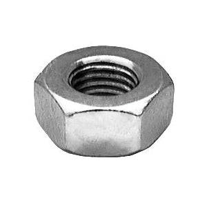 Au-ve-co® 14457 Hex Nut, M10x1.25 Thread, Steel, Zinc-Plated