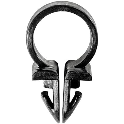 Au-ve-co® 14531 Routing Clip, 1/2 in Conduit/Cable, Nylon, Black