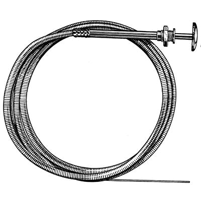 Au-ve-co® 14541 Push-Pull Choke Control, 5 ft L, 3/8-24 Thread