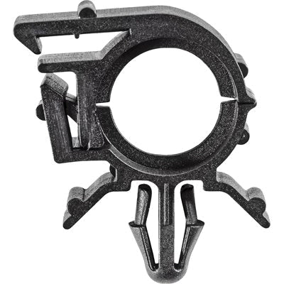 Au-ve-co® 14546 Wire Loom Routing Clip, 1/2 x 11/16 in Conduit/Cable, Nylon, Black