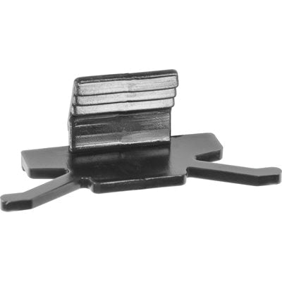Au-ve-co® 14700 Molding Clip, 35 mm L, Nylon, Black
