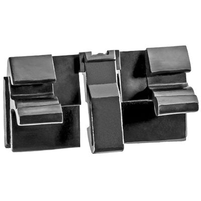 Au-ve-co® 14701 Molding Clip, 34 mm L, Nylon, Black