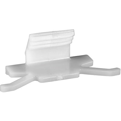 Au-ve-co® 14703 Molding Clip, 35 mm L, Nylon, White