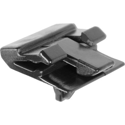 Au-ve-co® 14705 Quarter Window Molding Clip, 18 mm L, Nylon, Black