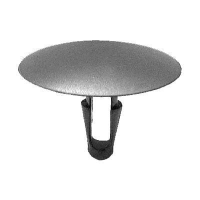 Au-ve-co® 14738 Single Head Retaining Clip, System of Measurement: Metric, Nylon
