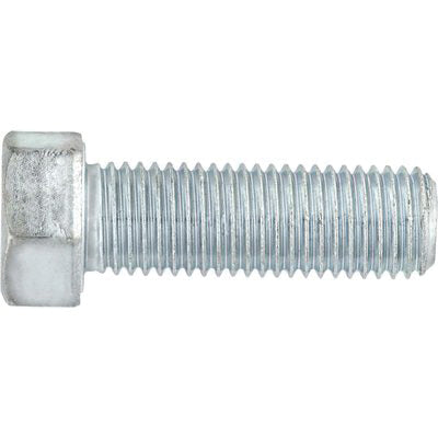 Au-ve-co® 14793 Cap Screw, M10x1.25 Thread, Fine Thread, 50 mm OAL, Steel, Zinc-Plated, 8.8 Grade