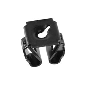 Au-ve-co® 14820 Dash Panel Nut, System of Measurement: Imperial, #8 Thread, Metal, Phosphate-Coated