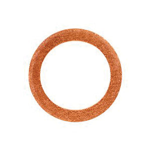 Au-ve-co® 14867 Washer, System of Measurement: Metric, 10 mm Bolt/Screw, 10.2 mm ID, 15.8 mm OD, 0.8 mm Thick, Copper