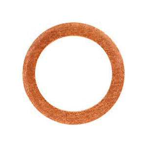 Au-ve-co® 14869 Washer, System of Measurement: Metric, 14 mm Bolt/Screw, 14.2 mm ID, 17.8 mm OD, 1.4 mm Thick, Copper