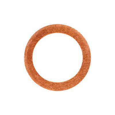 Au-ve-co® 14870 Washer, System of Measurement: Metric, 14 mm Bolt/Screw, 14.2 mm ID, 19.8 mm OD, 1.4 mm Thick, Copper