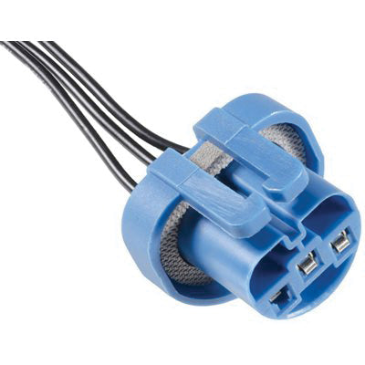 Au-ve-co® 14918 Pigtail Headlight Socket Assembly, 3 -Wire, Compatible With: 9004 and 9007 High/Low Halogen Bulbs