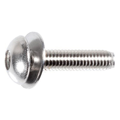 Au-ve-co® 14947 Body Bolt, System of Measurement: Metric, M6x1 Thread, 26 mm L, Sems®, Torx Pan Head, Stainless Steel
